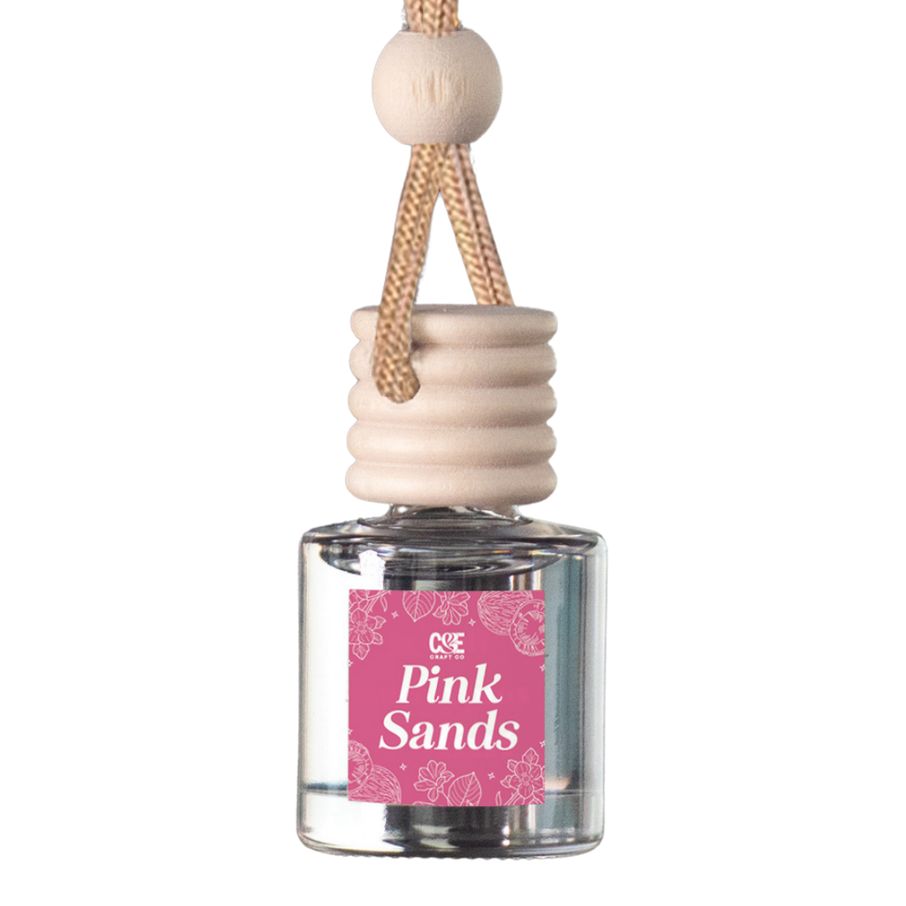 Pink Sands Scented Car Freshener – C & E Craft Co