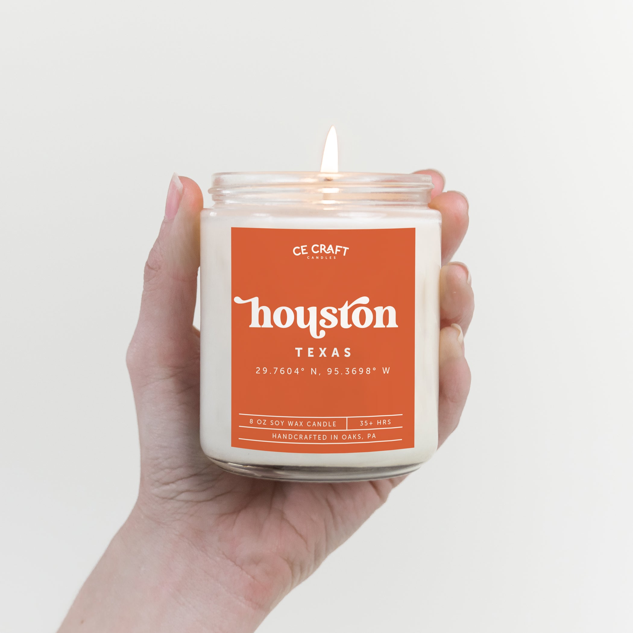 Houston Scented Candle C & E Craft Co