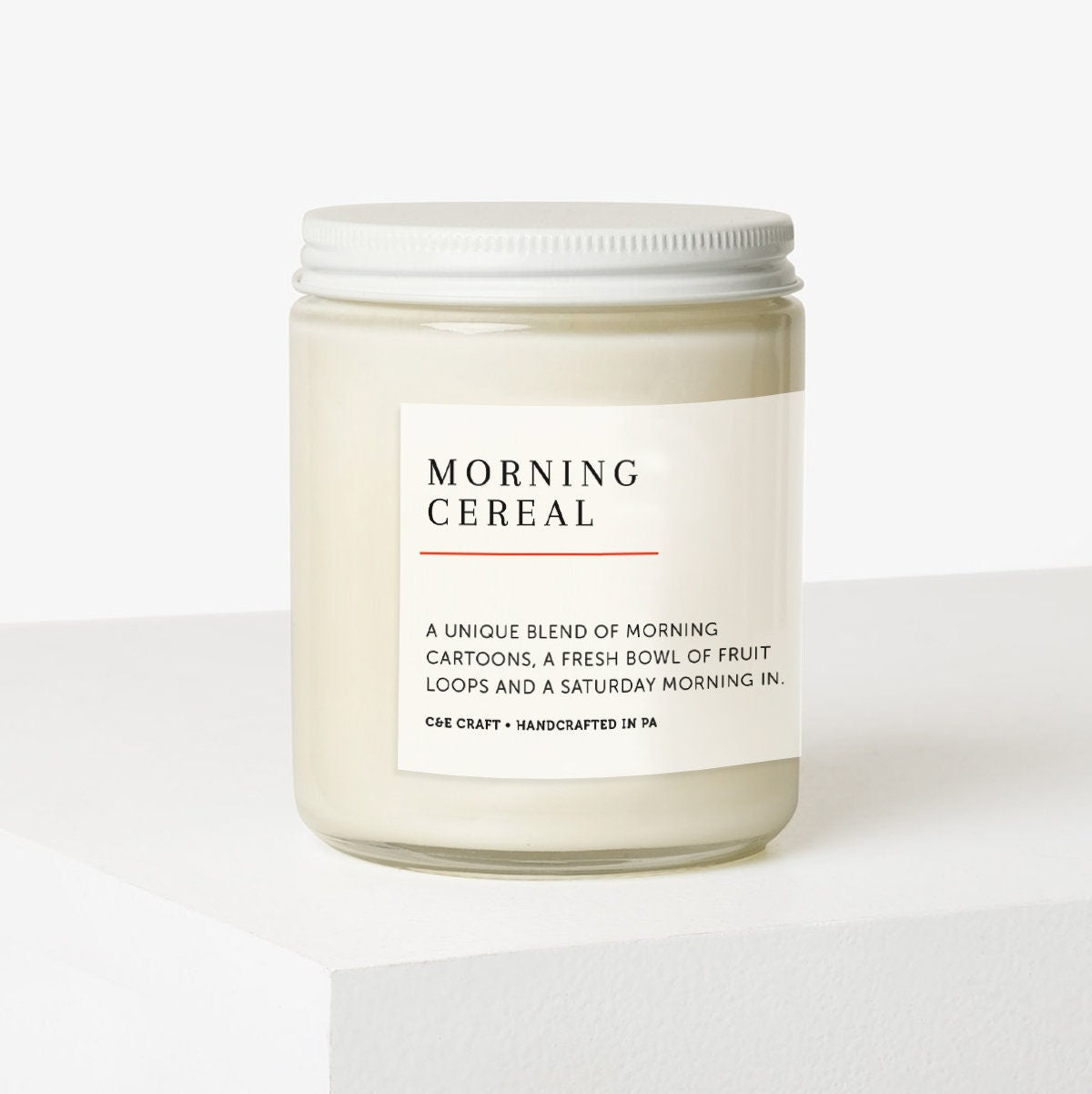 Morning Cereal Candle – C & E Craft Co