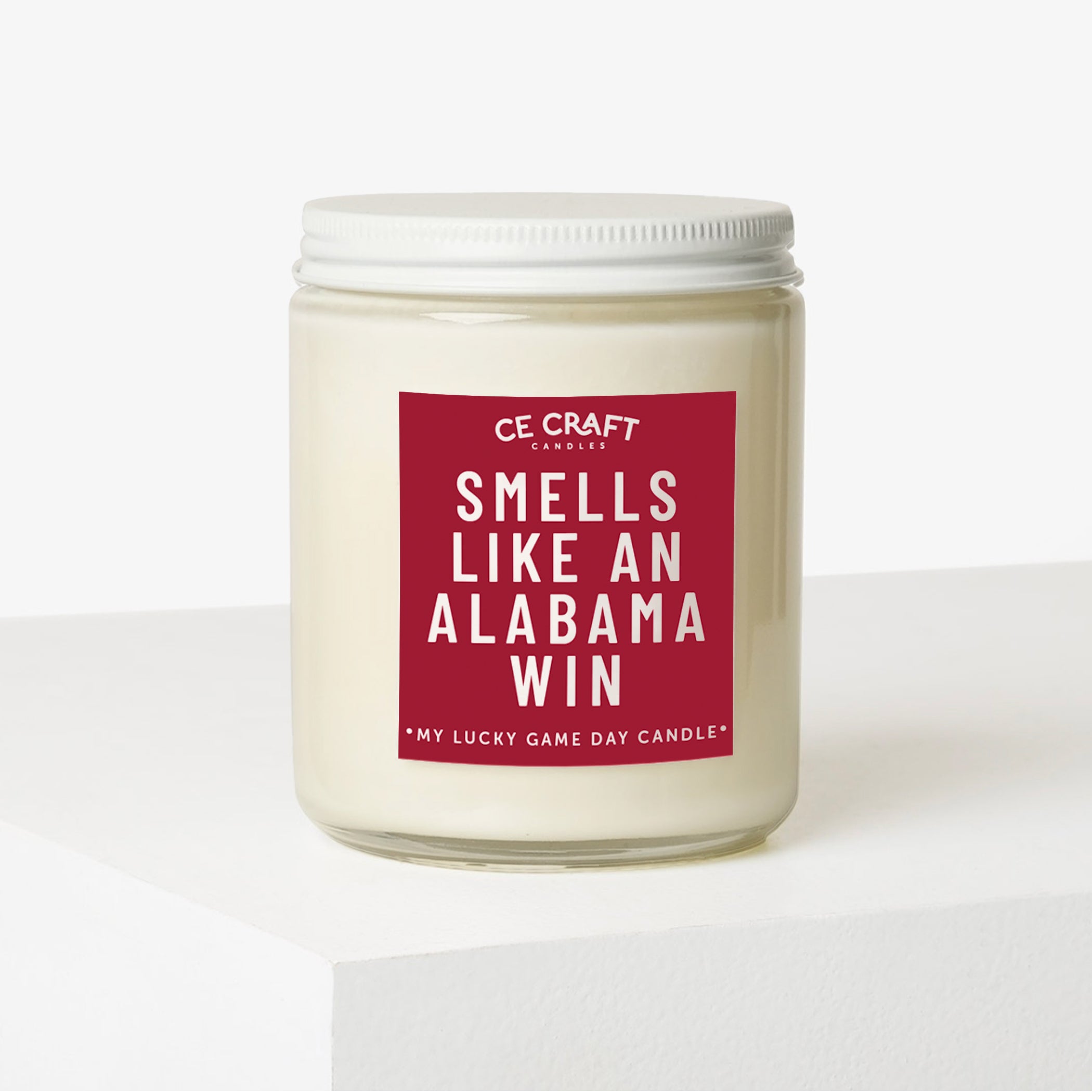 Smells Like An Alabama Win Scented Candle C & E Craft Co