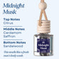 Midnight Musk Scented Car Freshener