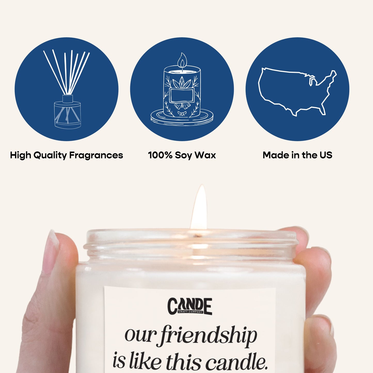 Smells Like a Football Win Scented Candle