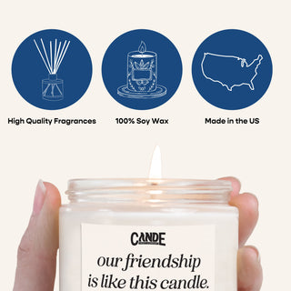 I'm So Happy You Swiped Right Candle