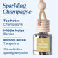 Sparkling Champagne Scented Car Freshener