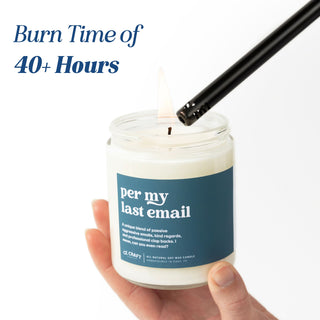 About F*cking Time Candle