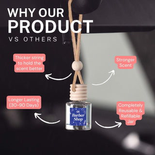 Coffee & A Book Scented Car Freshener