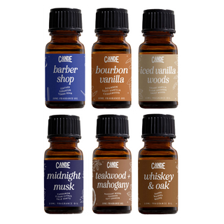 6 Pack Fragrance Oil Set for Home & Car | Long Lasting Scent Oils for Diffusers, Candles, Fresheners