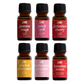 6 Pack Fragrance Oil Set for Home & Car | Long Lasting Scent Oils for Diffusers, Candles, Fresheners