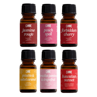 6 Pack Fragrance Oil Set for Home & Car | Long Lasting Scent Oils for Diffusers, Candles, Fresheners