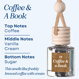 Bookish Scented Car Freshener - Long Lasting - Air Car Diffuser