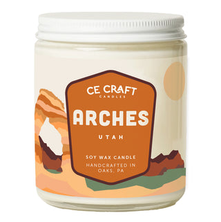 Arches National Park Candle