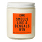 Smells Like a Football Win Scented Candle