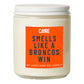 Smells Like a Football Win Scented Candle