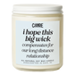 I Hope This Big Wick Candle