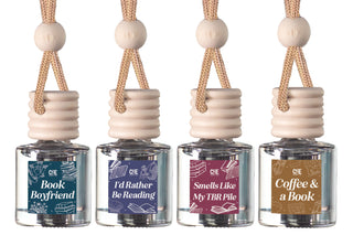 Bookish Scented Car Freshener - Long Lasting - Air Car Diffuser