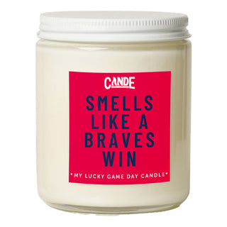 Smells Like A Braves Win Candle