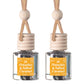 Scented Car Freshener 2 Pack - Long-lasting Fragrance