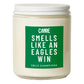Smells Like a Football Win Scented Candle
