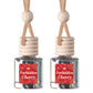 Scented Car Freshener 2 Pack - Long-lasting Fragrance