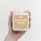 Iced Vanilla Woods Candle