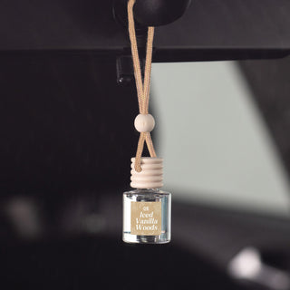 Iced Vanilla Woods Scented Car Freshener