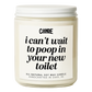 Can't Wait to Poop in Your New Toilet Candle