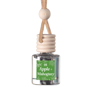 Apple + Mahogany Scented Car Freshener