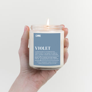 Violet Scented Candle