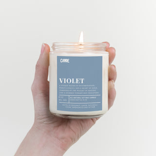 Violet Scented Candle