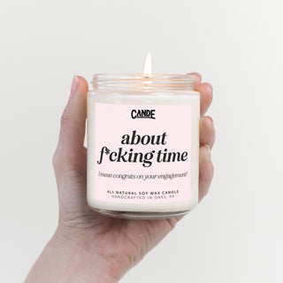 About F*cking Time Candle