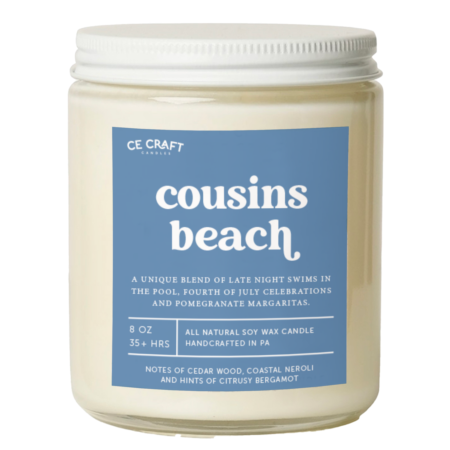 Cousins Beach Candle