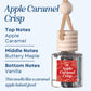 Apple Caramel Crisp Scented Car Freshener