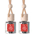 Scented Car Freshener 2 Pack C & E Craft Co Apple Caramel Crisp 