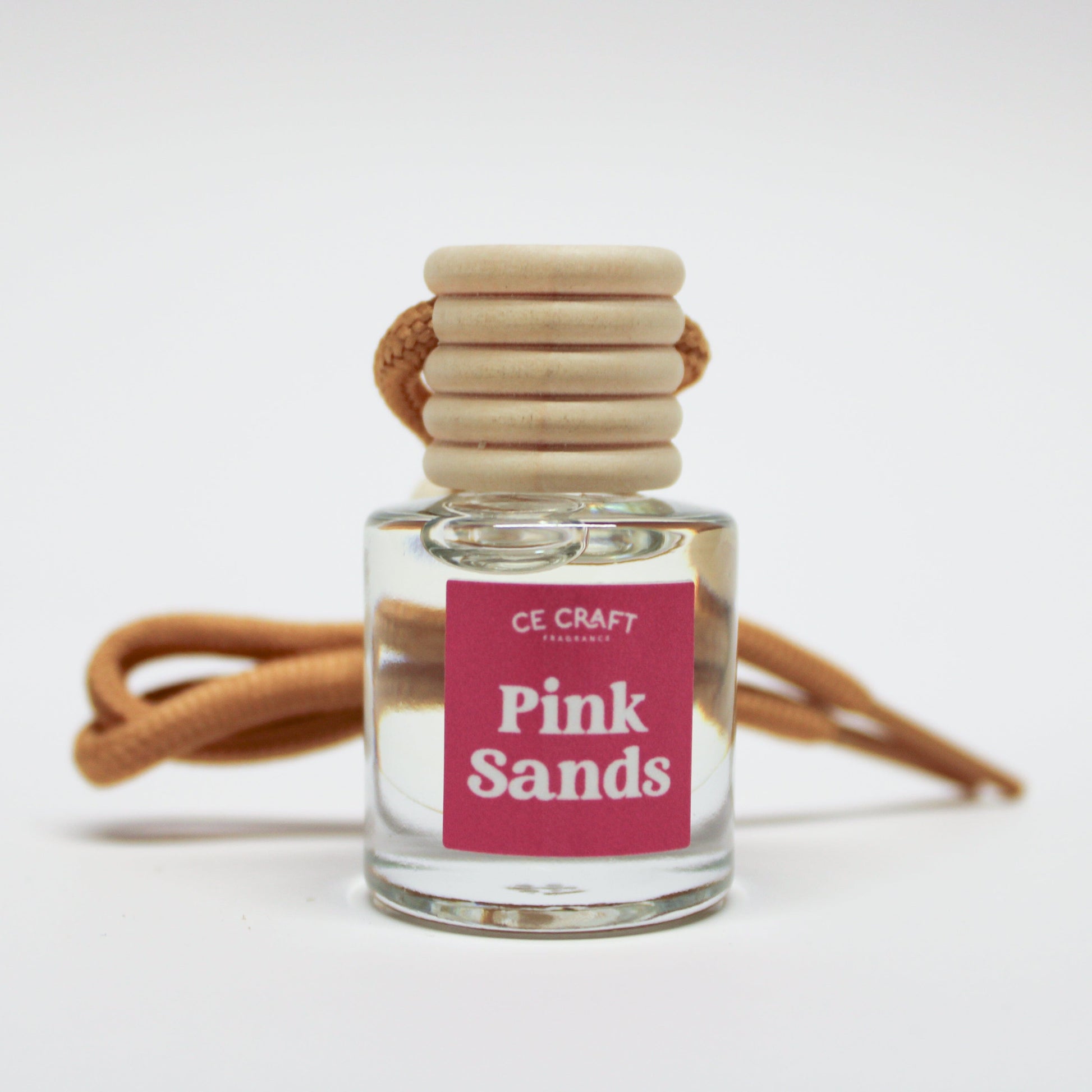 Scented Car Freshener - Car Air Diffuser - Long Lasting Fragrance for Car Vehicle Air Fresheners CE Craft Pink Sands 