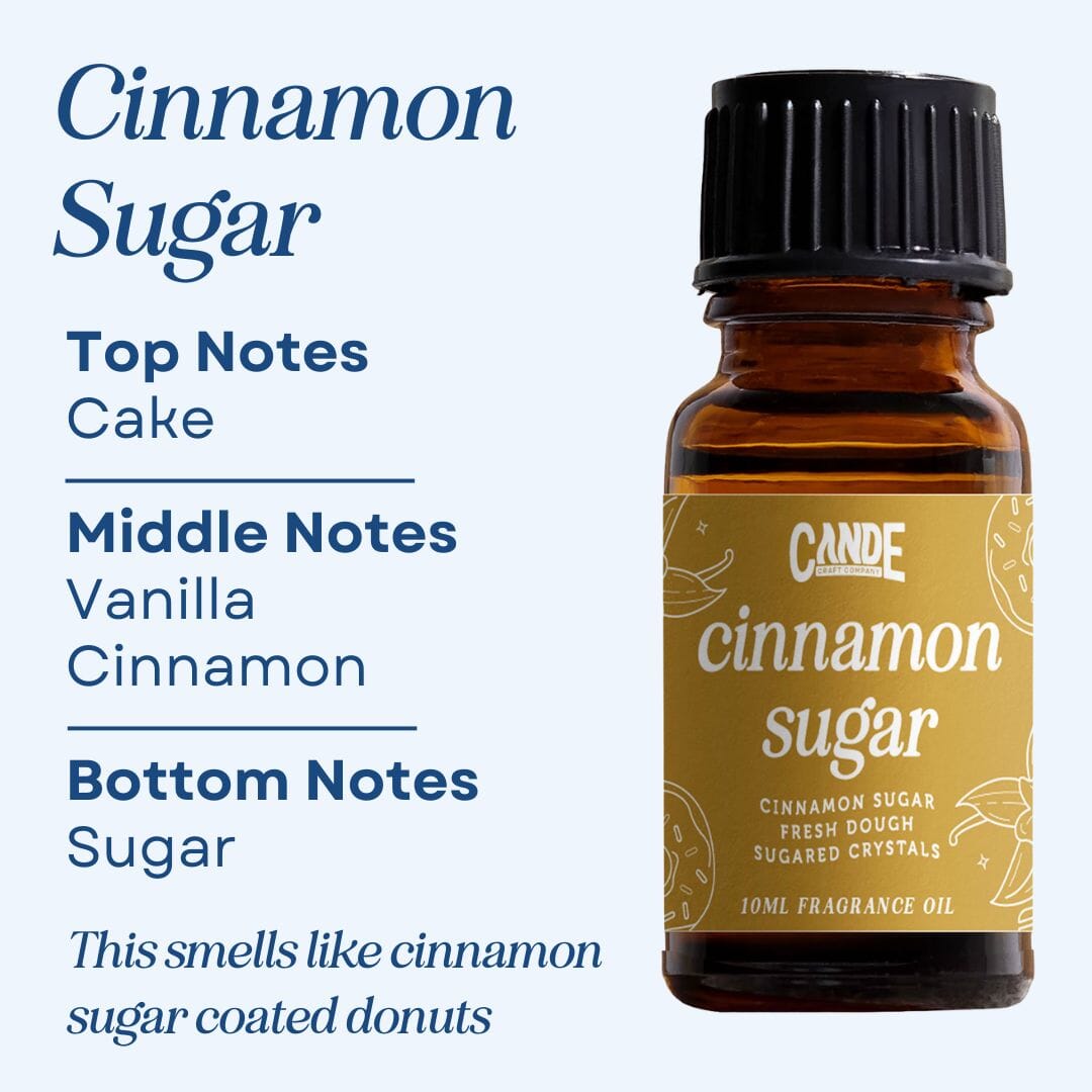 Scented Premium Fragrance Oil C & E Craft Co Cinnamon Sugar 