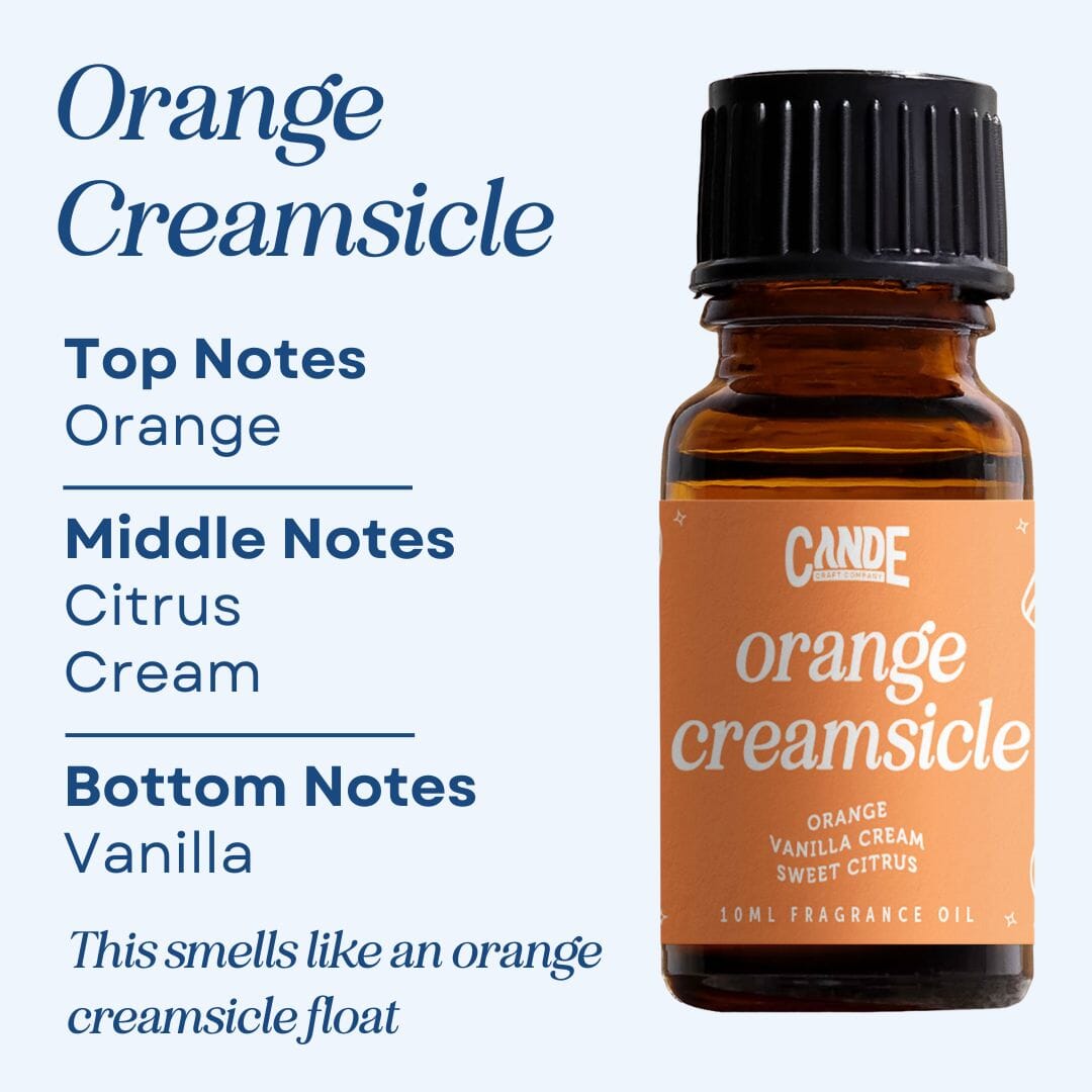 Scented Premium Fragrance Oil C & E Craft Co Orange Creamsicle 