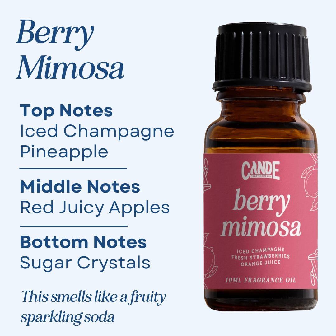 Scented Premium Fragrance Oil C & E Craft Co Berry Mimosa 