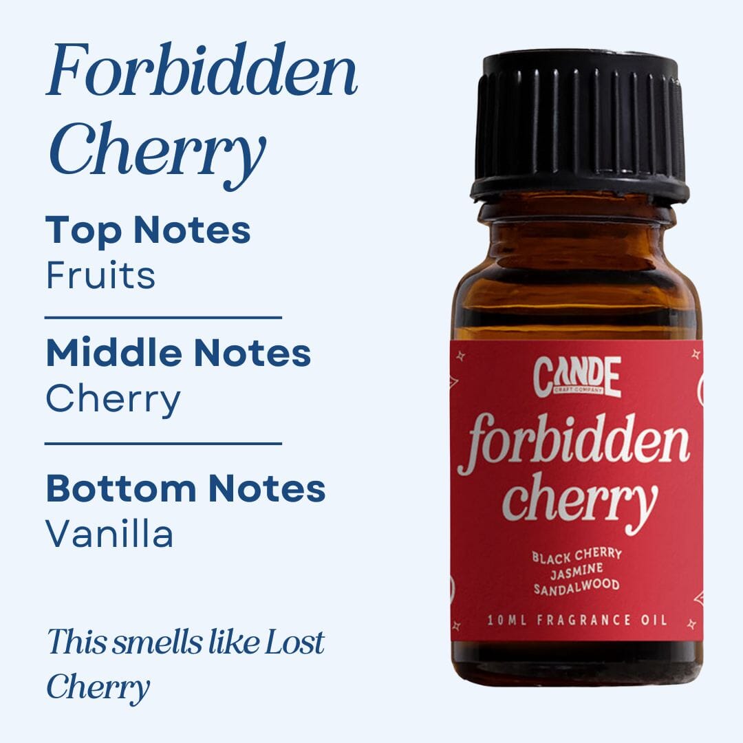 Scented Premium Fragrance Oil C & E Craft Co Forbidden Cherry 