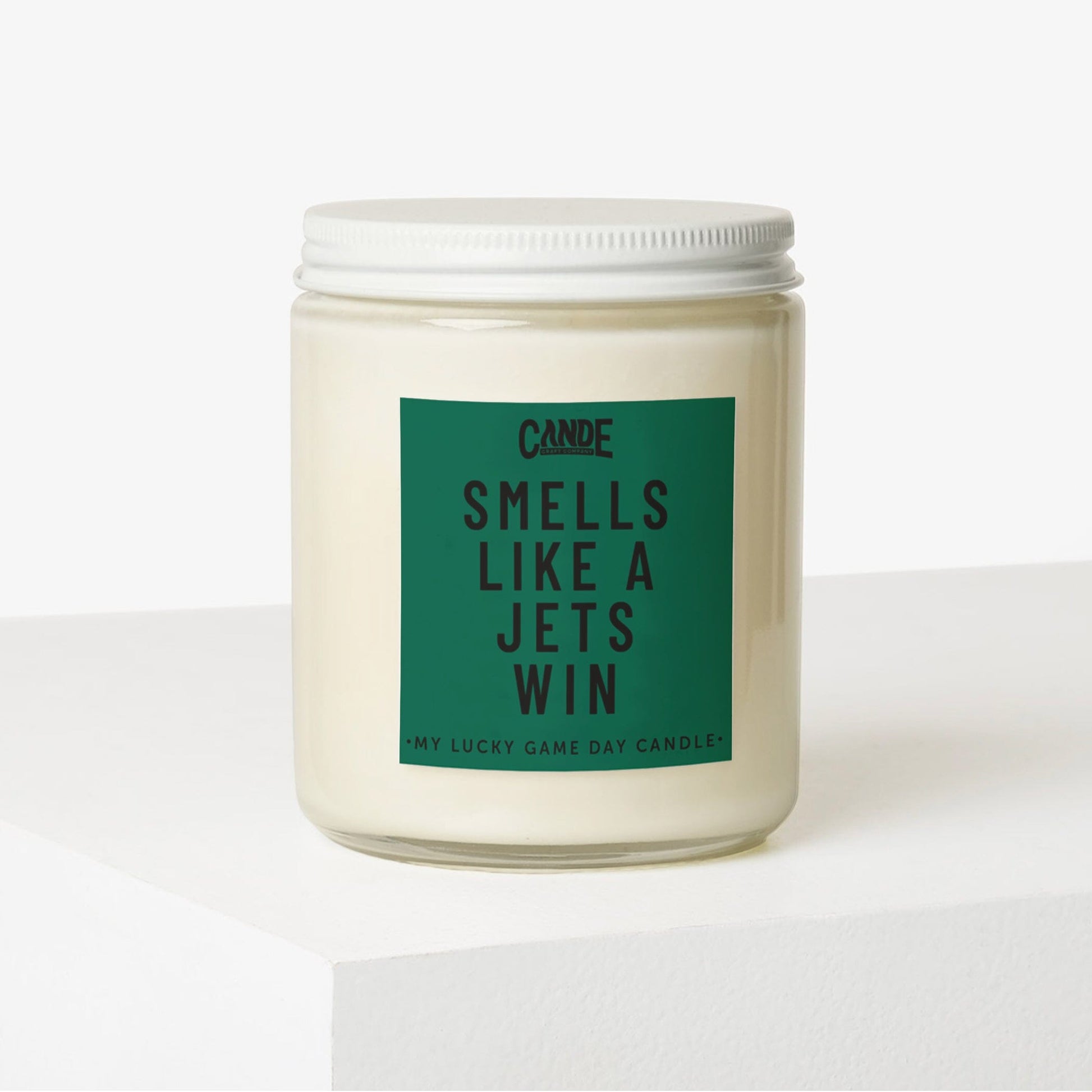 Smells Like a Football Win Scented Candle Candles CE Craft Jets 