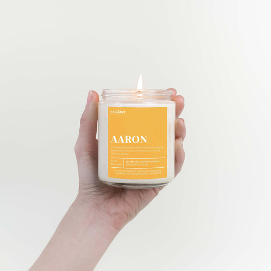 Aaron Blackford Scented Candle Candle CE Craft 