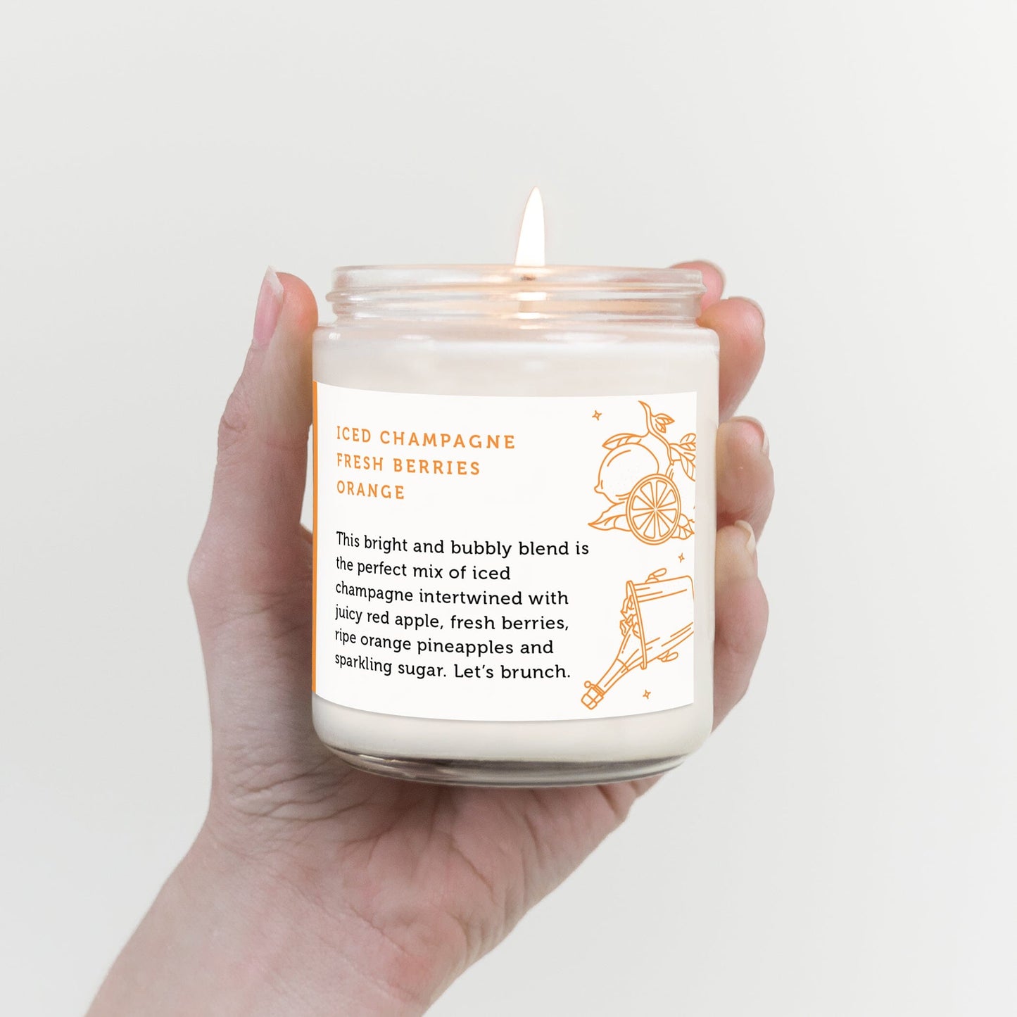 Bottomless Mimosas Candle Candles CE Craft 