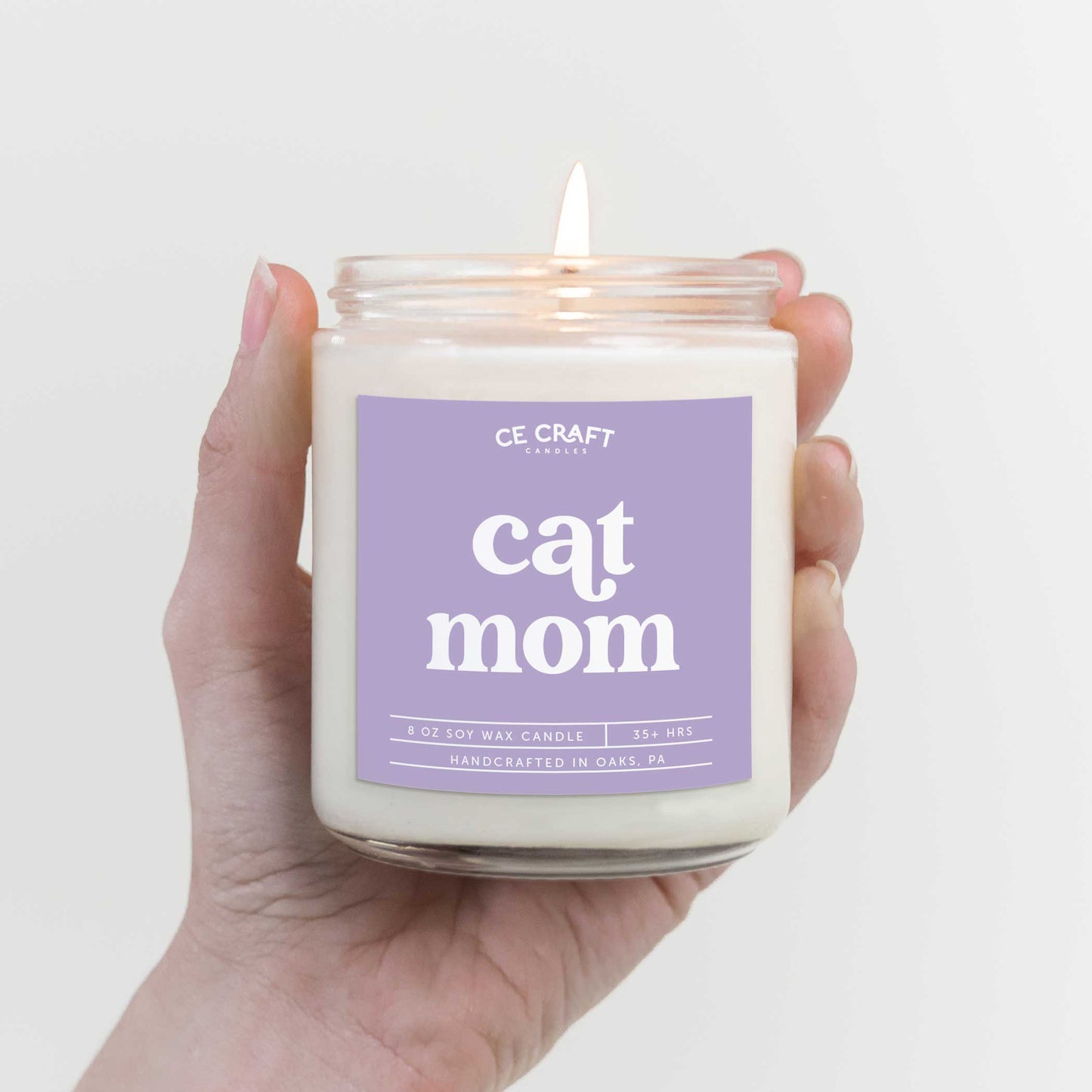 Cat Mom Candle Candles CE Craft 