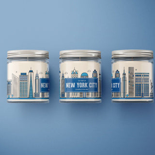 C&E - New York City Skyline - Soy Wax Candle - New York City Gift C & E Craft Co 