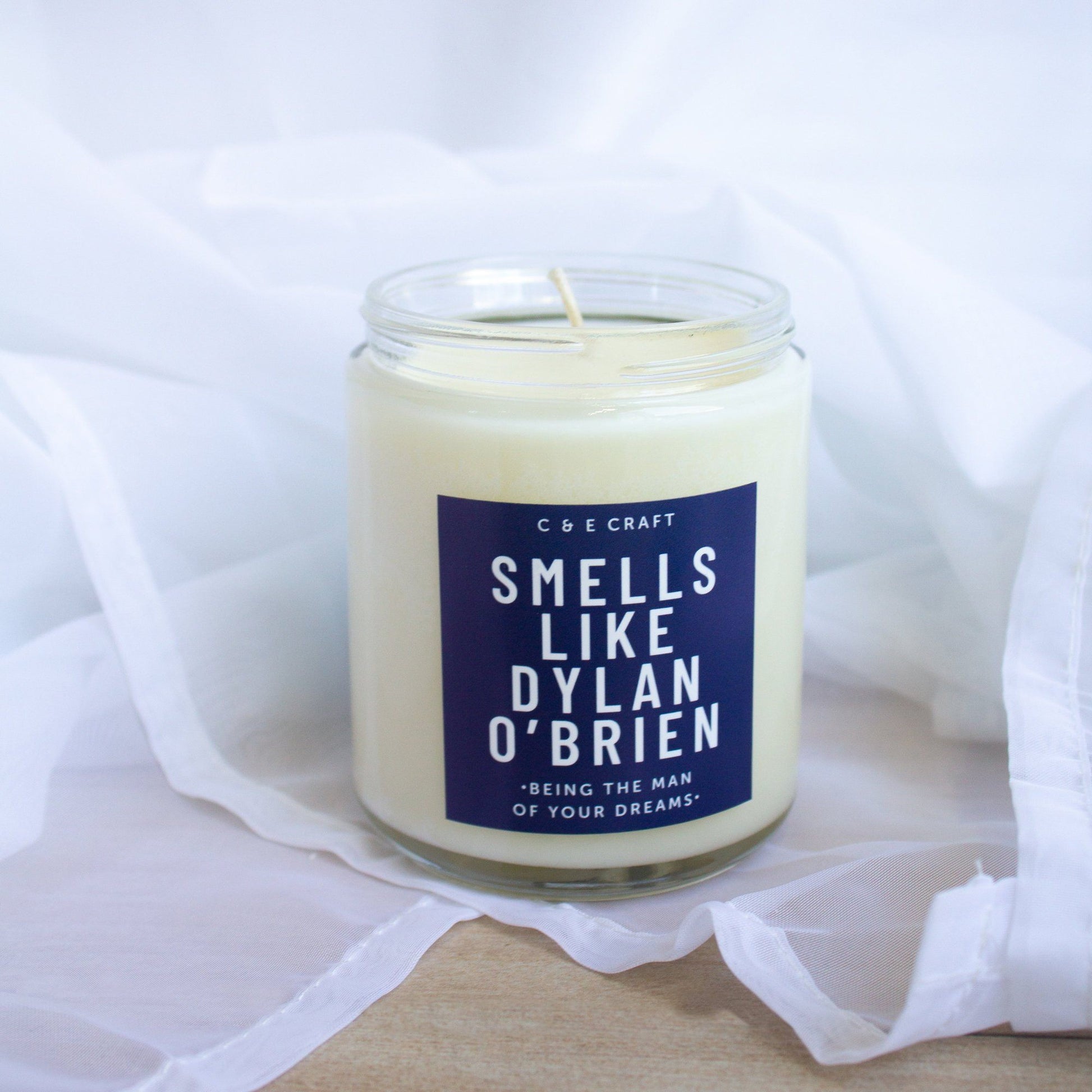 C&E - Smells Like Dylan O'Brien Soy Wax Candle - Smells Like Candle - Gift for Her C & E Craft Co 