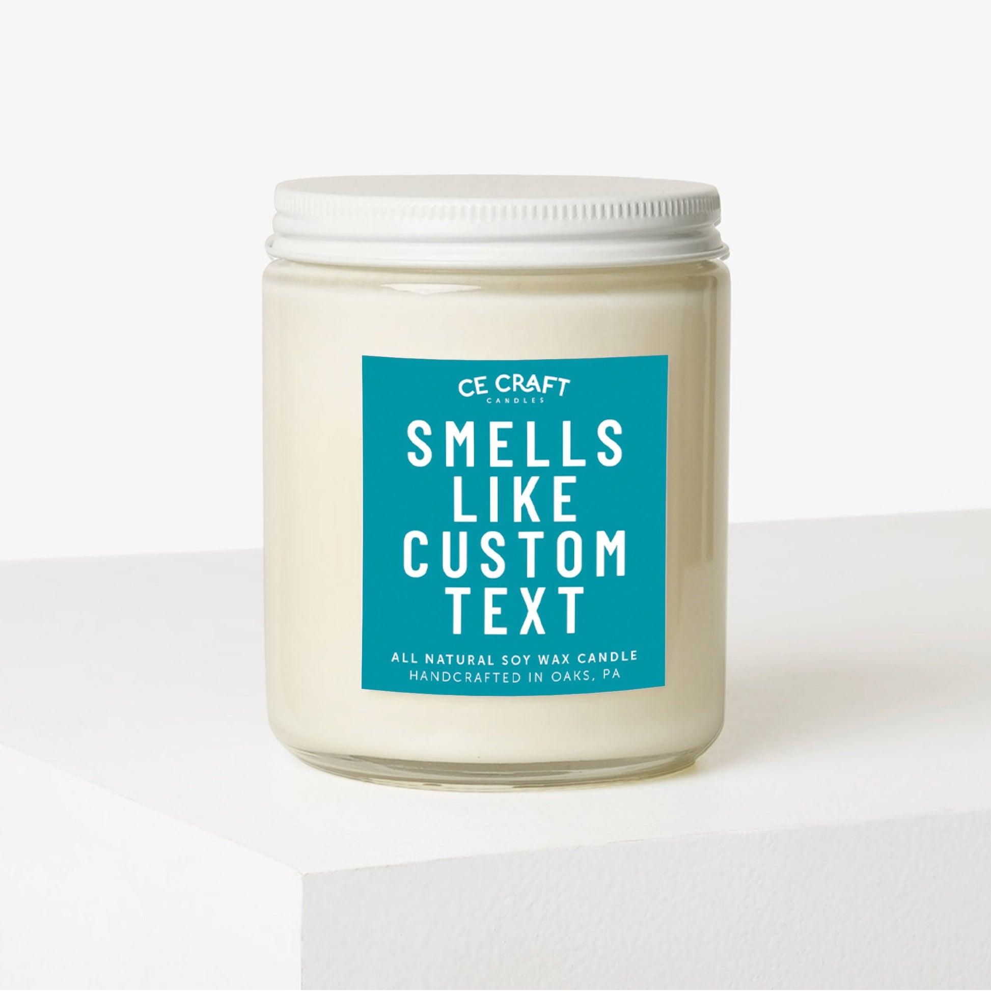 Custom Smells Like Soy Wax Candle Candles CE Craft 