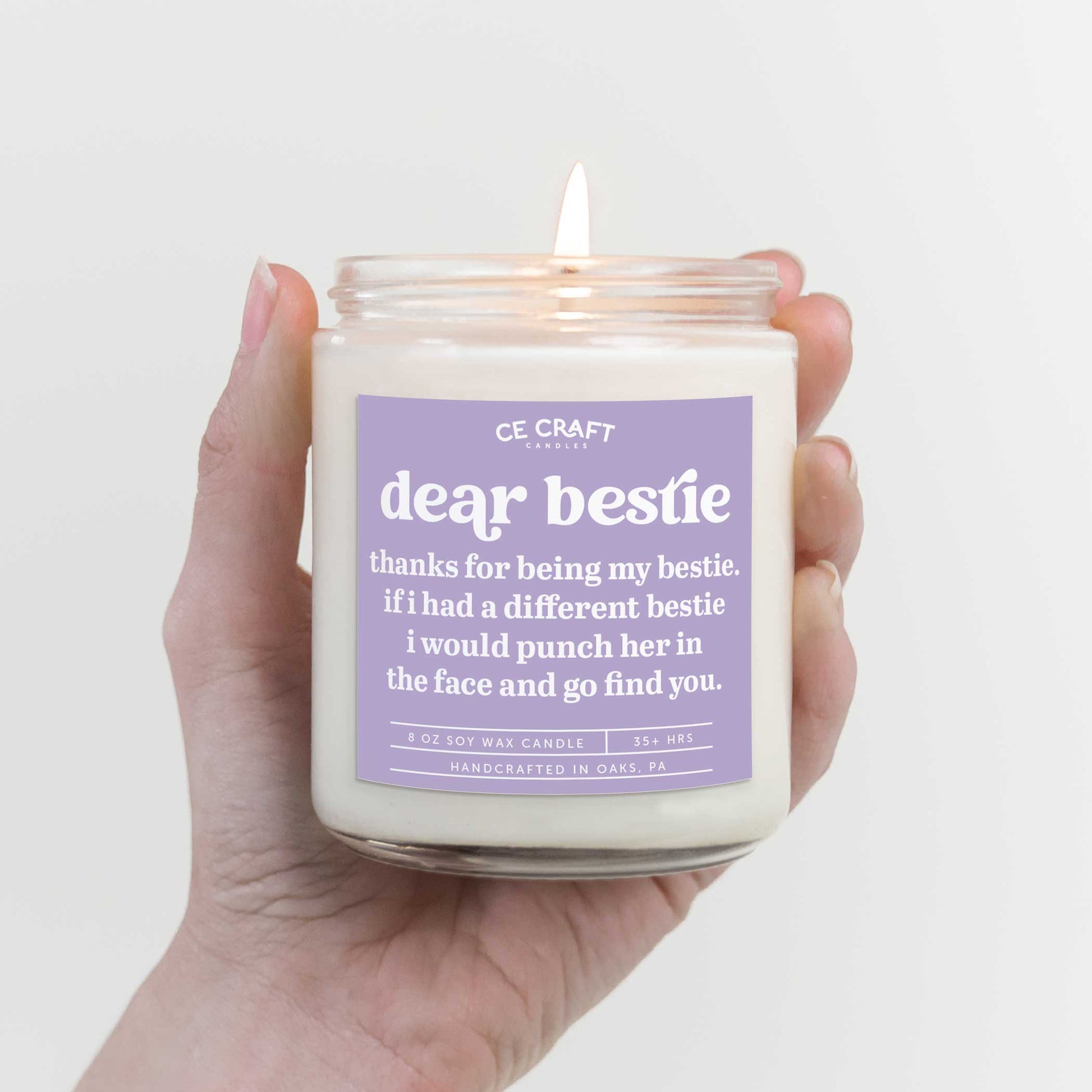 Dear Bestie Candle Candles CE Craft 