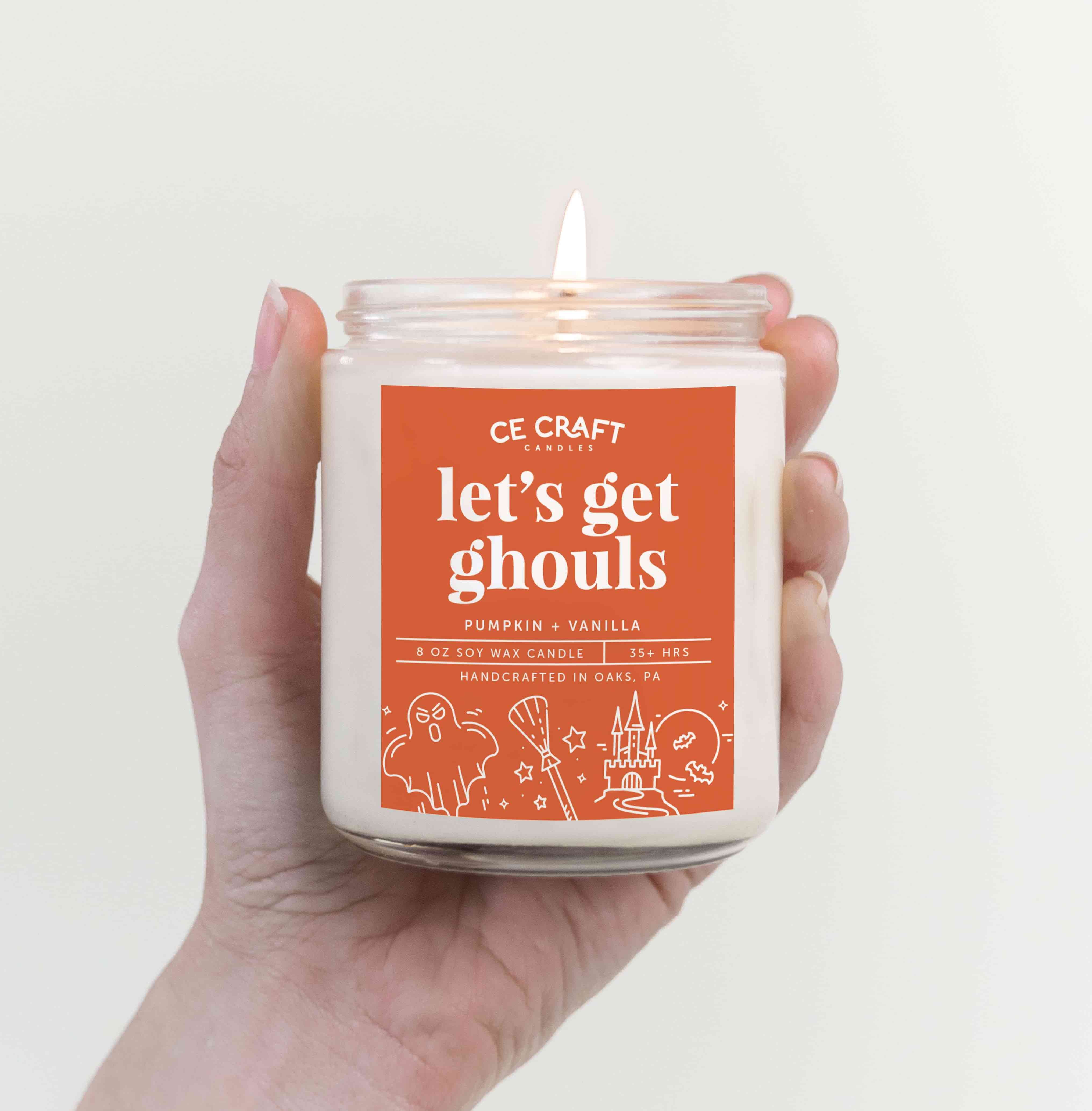 Let's Go Ghouls Scented Candle C & E Craft Co