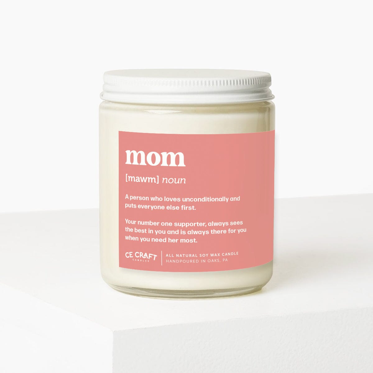 Mom Definition Candle CE Craft 