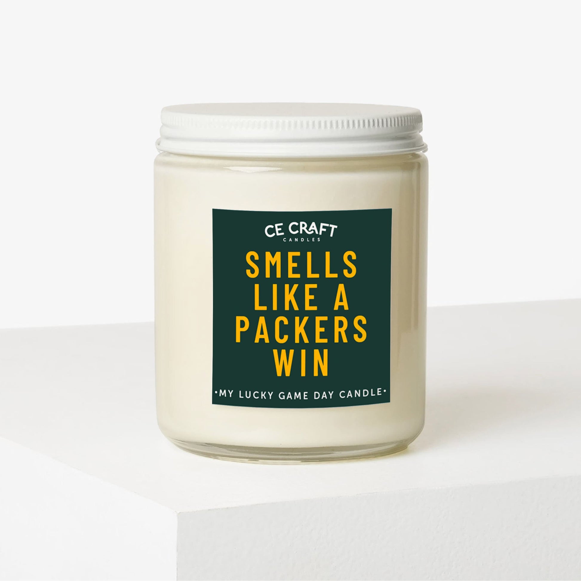 Smells Like a Packers Win Scented Candle C & E Craft Co 