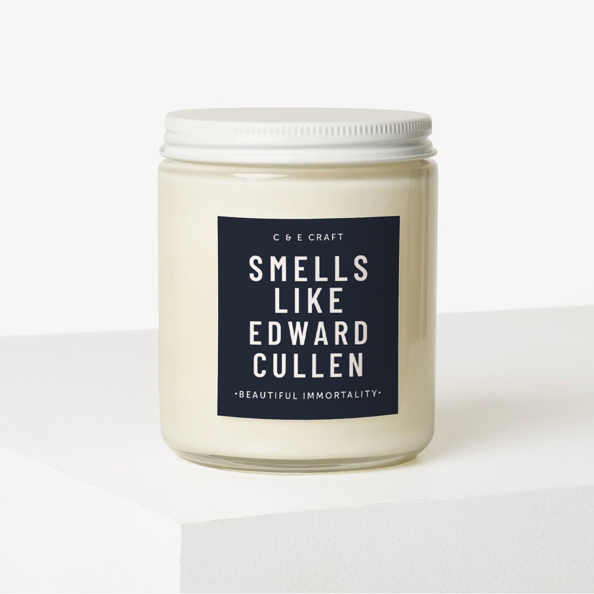 Smells Like Edward Cullen Candle C & E Craft Co 